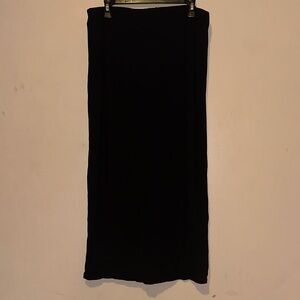 Zara collection jersey midi fitted skirt size xl